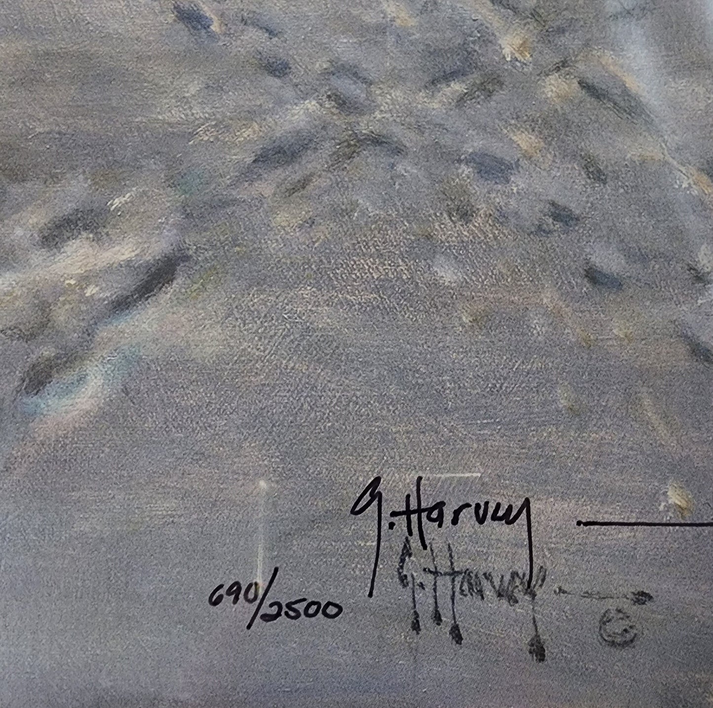 Winter Evening in Old Boston by G. (Gerald Harvey Jones) Harvey