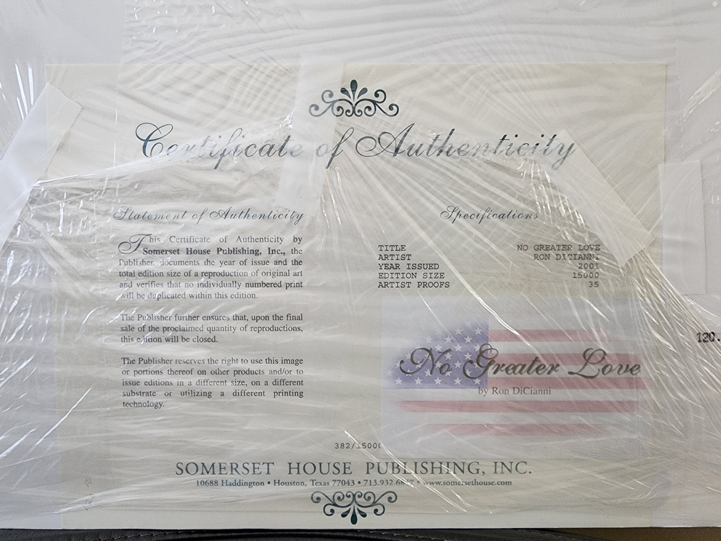 No Greater Love by Ron DiCianni