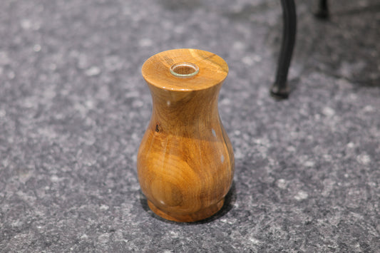 #69 Bud Vase with Glass Insert by Mark Marshall