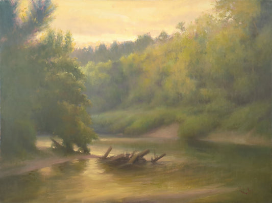 Cayuhoga River by Chuck Marshall