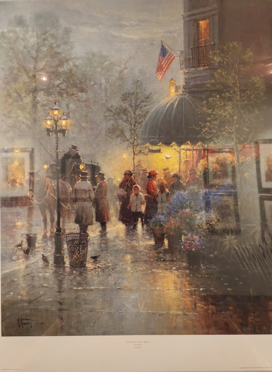 Corner Flower Shop by G. (Gerald Harvey Jones) Harvey