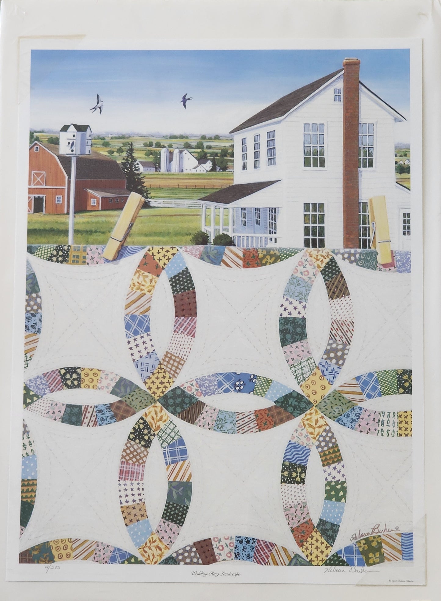 Wedding Ring Landscape by Rebecca Barker