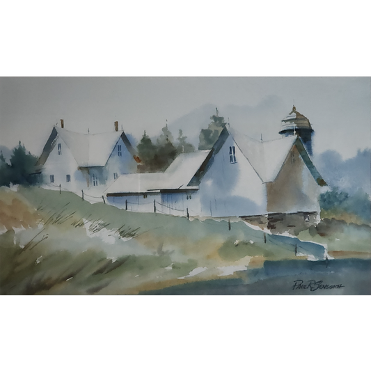 A Kansas Barn by Paul Sensbach