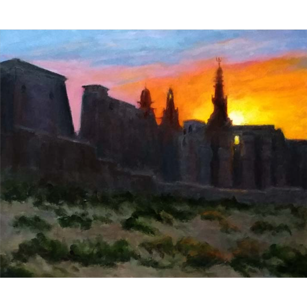 Ancient Temple of Luxor by Roger Heuck