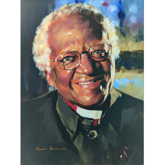 Archbishop Desmond Mpilo Tutu by Bijendra Pratap