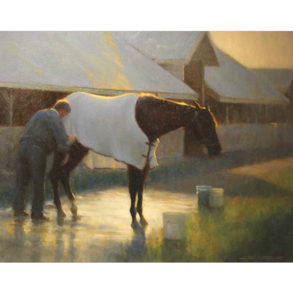 Early Morning Keeneland by Jeff Morrow
