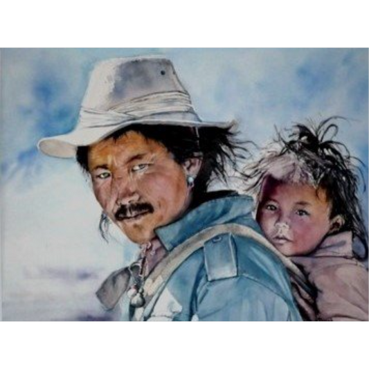 L'Homme et L'Enfant by Sylvie Griselle