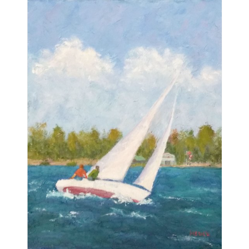 Les Cheneaux Afternoon by Roger Heuck