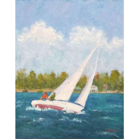 Les Cheneaux Afternoon by Roger Heuck