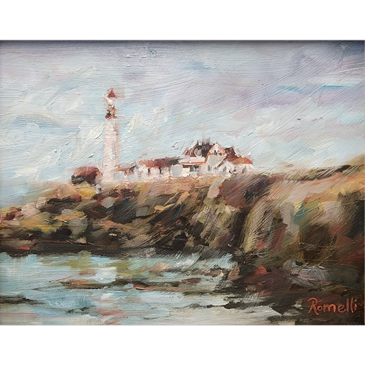 Lighthouse and Shore by Patrick Romelli
