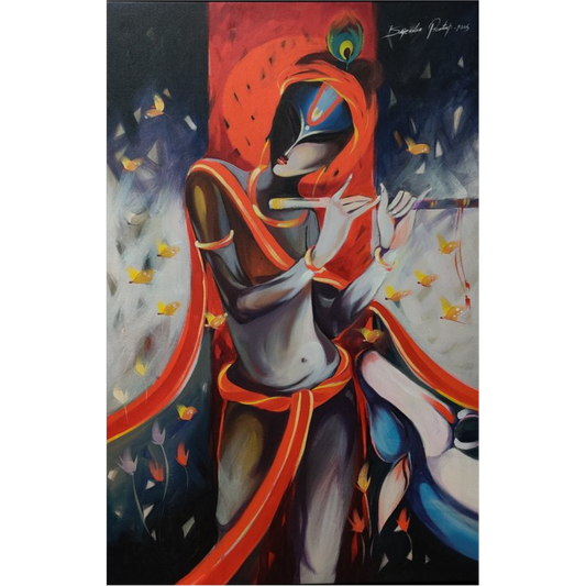 Lord Krishna 1 by Bijendra Pratap