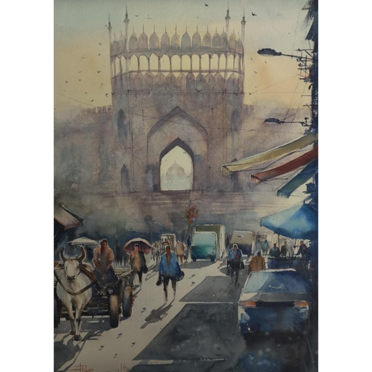 North into the City by Pintu Sengupta