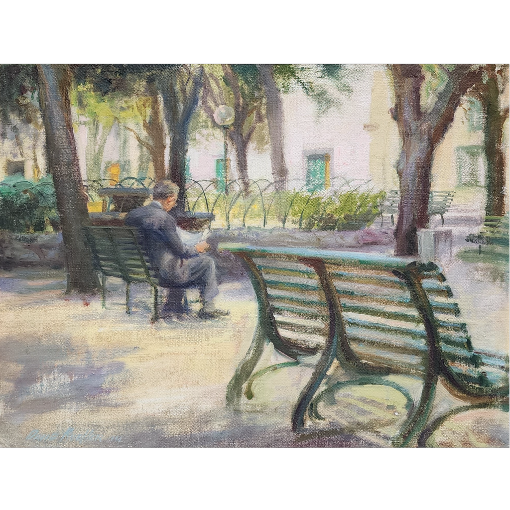 Park Bench by David Mueller