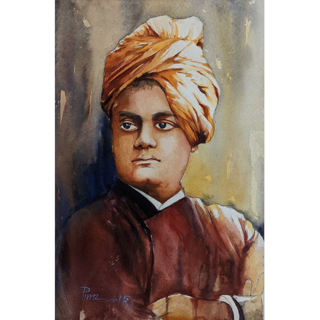 Swami Vivekananda by Pintu Sengupta