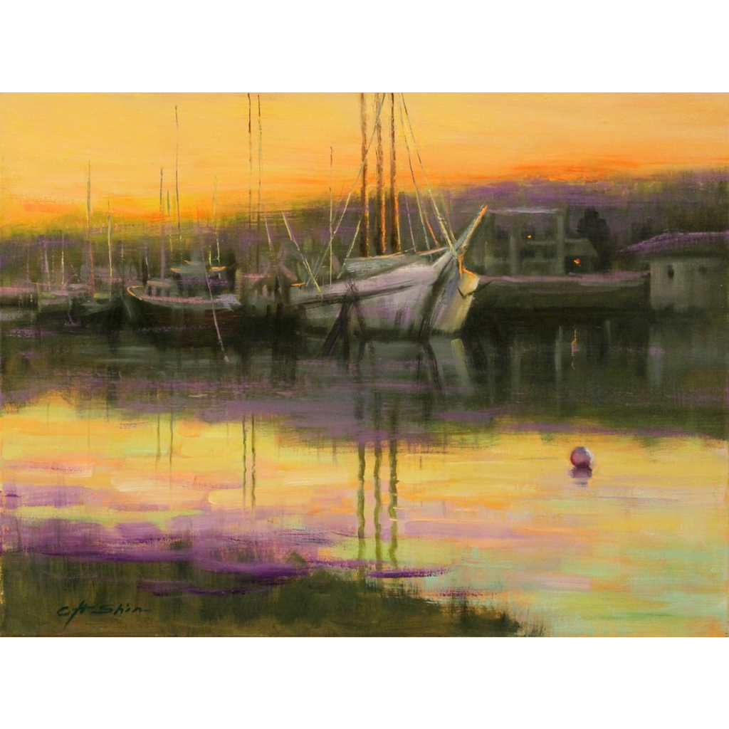 The Quiet Sunset by Chin H Shin