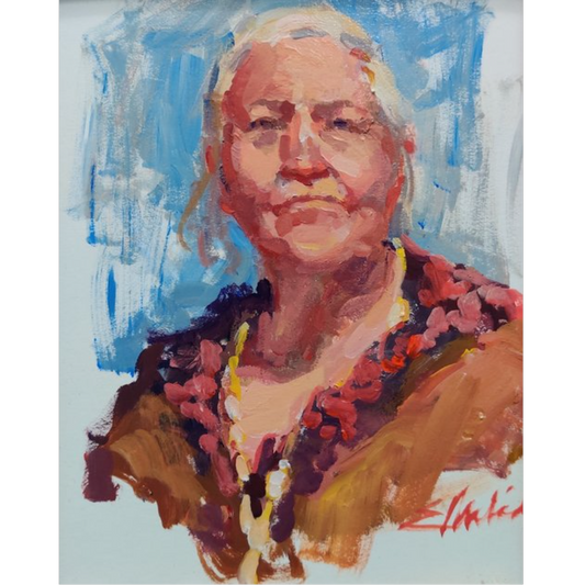 Wise Old Woman by Melinda Morrison