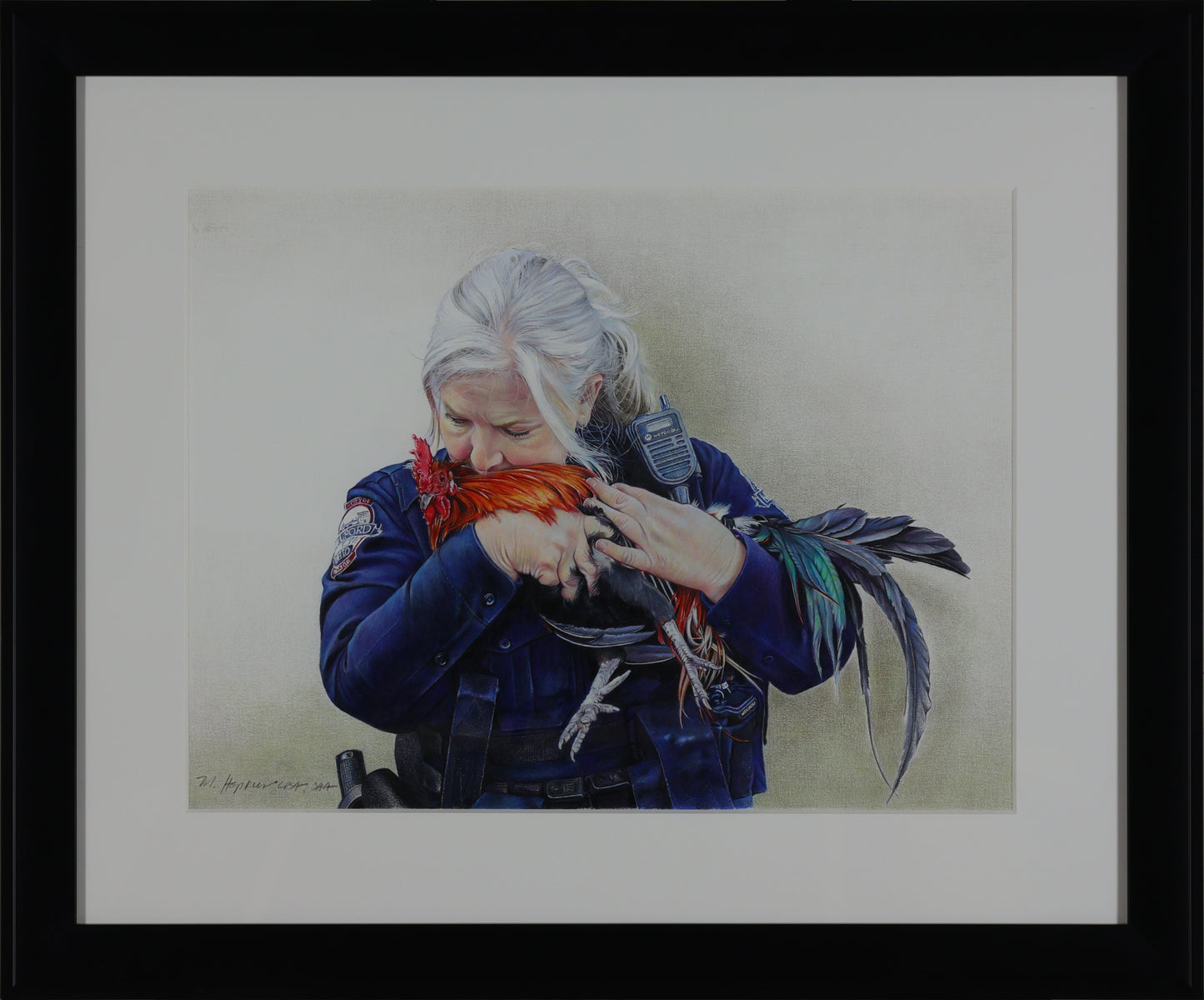 Chicken Sniffer by Margi Hopkins