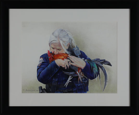 Chicken Sniffer by Margi Hopkins