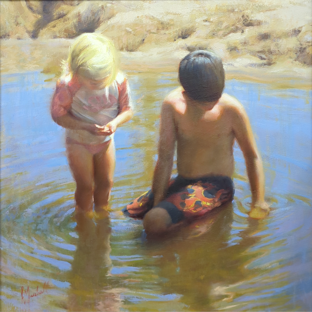 Childhood Reflections by Chuck Marshall