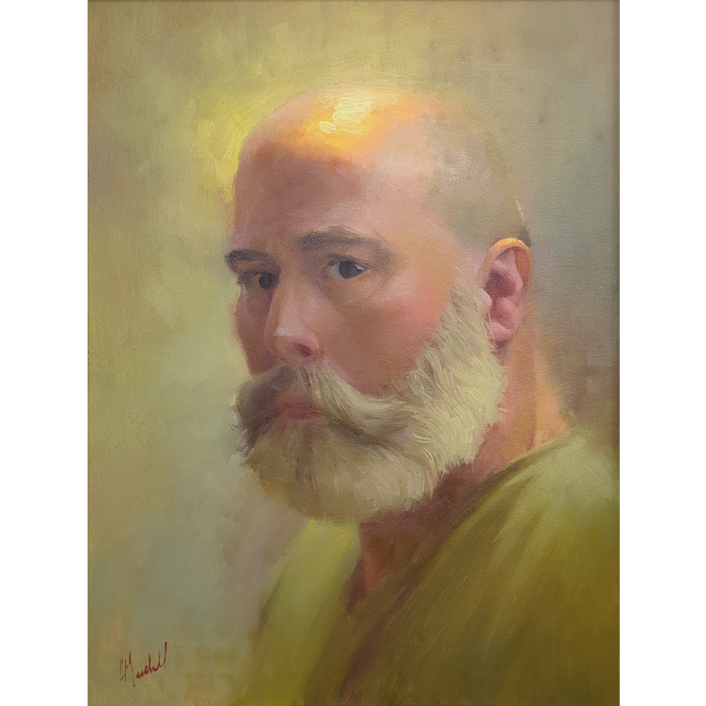 Chuck Marshall Self Protrait by Chuck Marshall