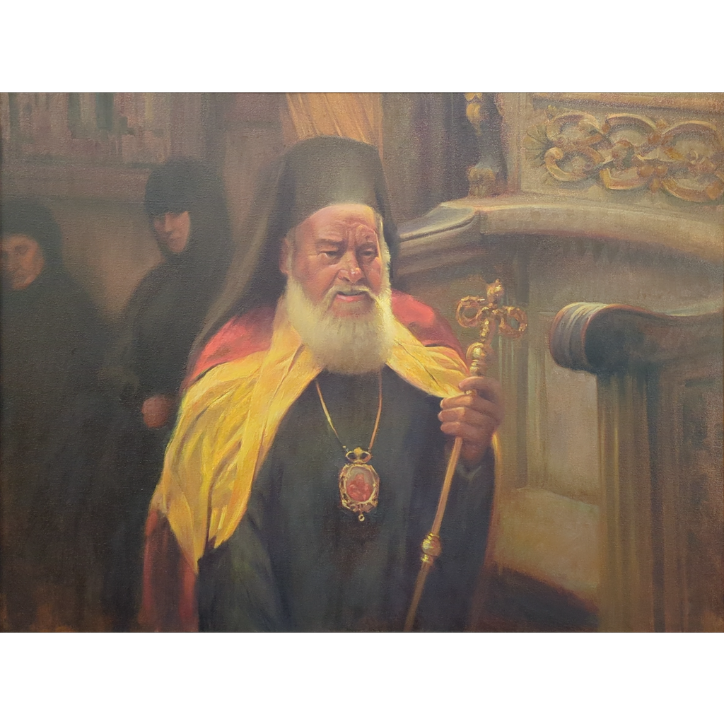 Greek Orthodox Priest by Chuck Marshall