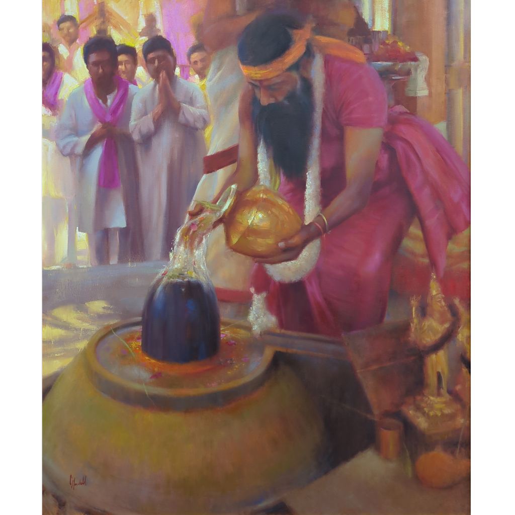 Hindu Puja by Chuck Marshall