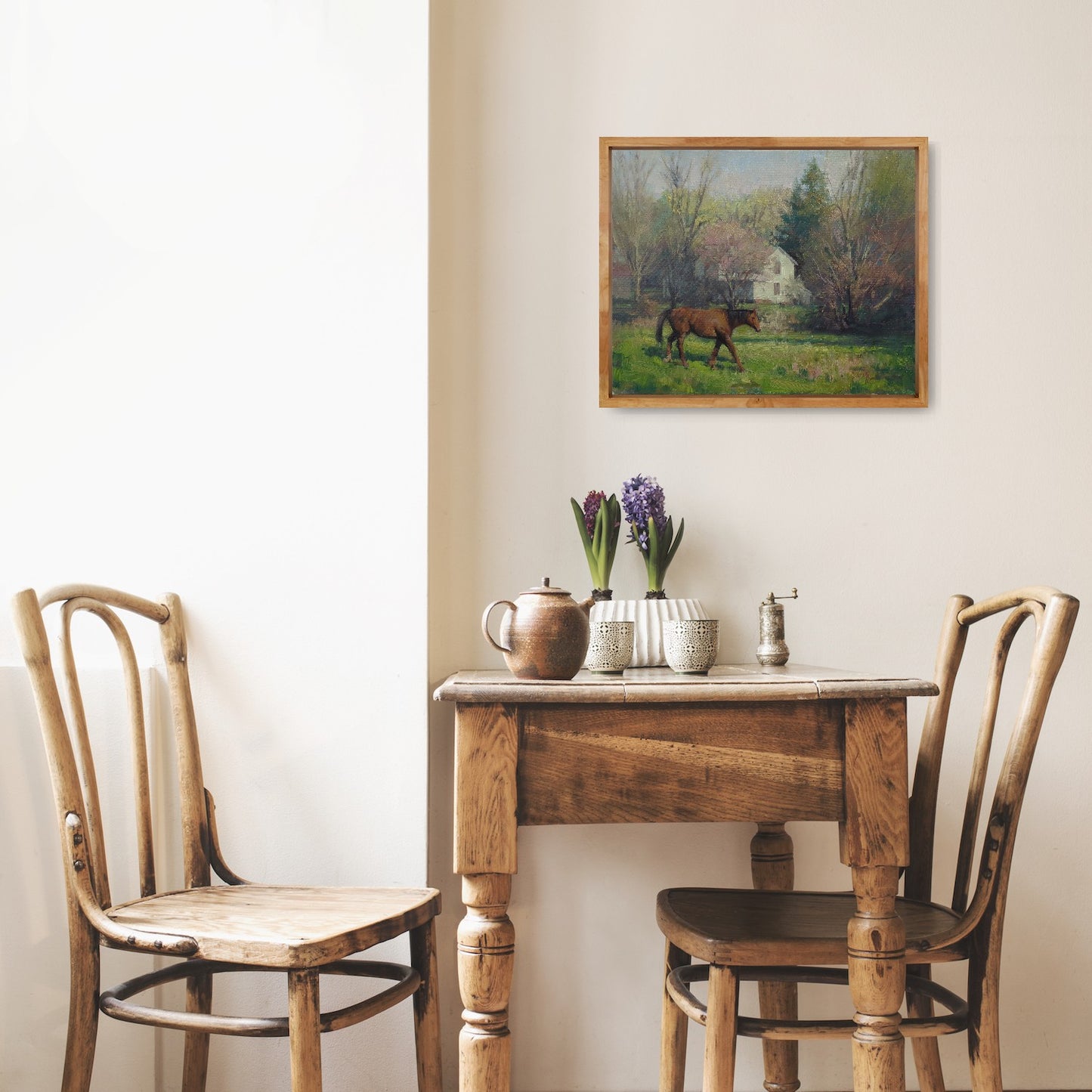 Horse at Spring Pasture by Chuck Marshall