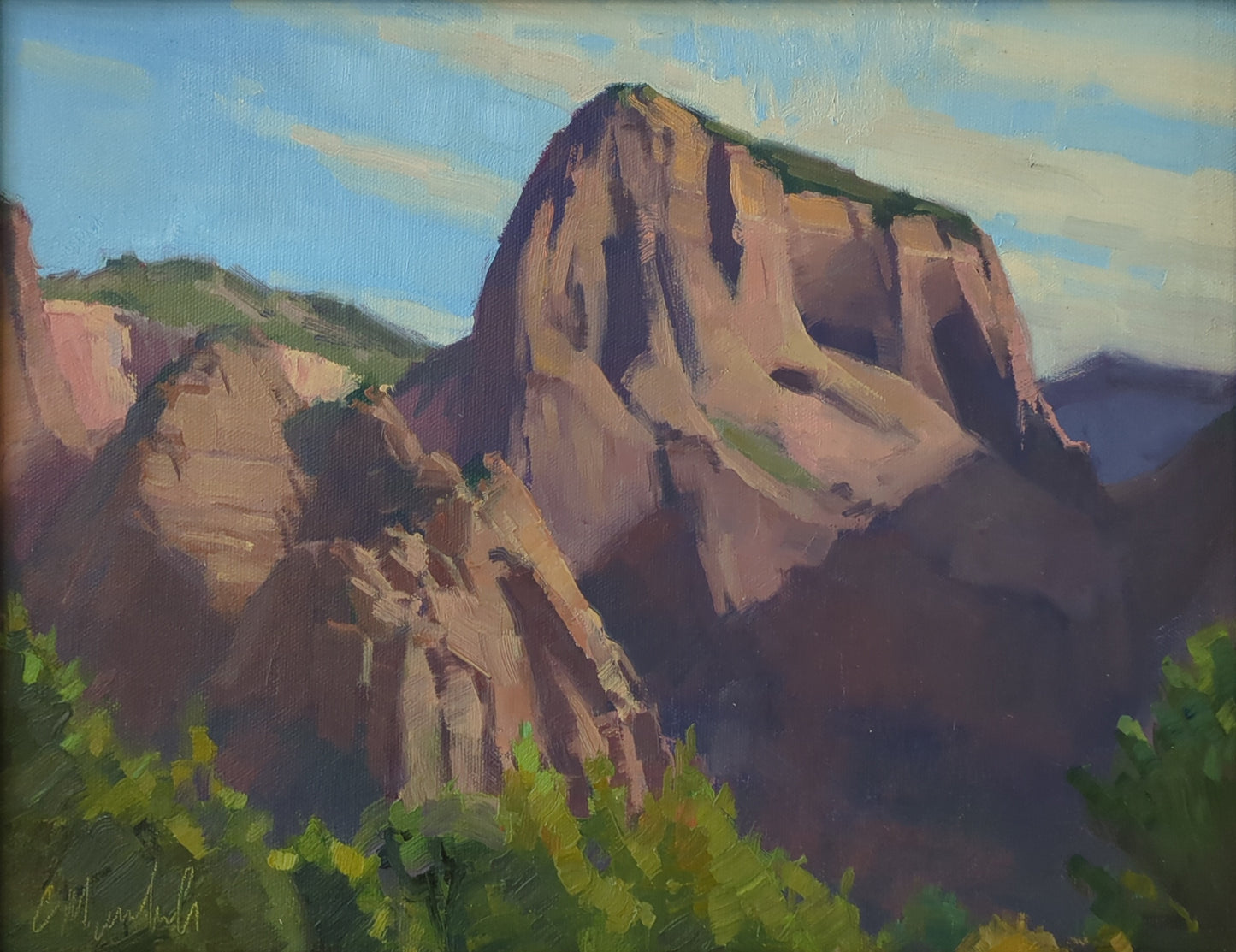 Kolob Canyon Zion NP by Chuck Marshall