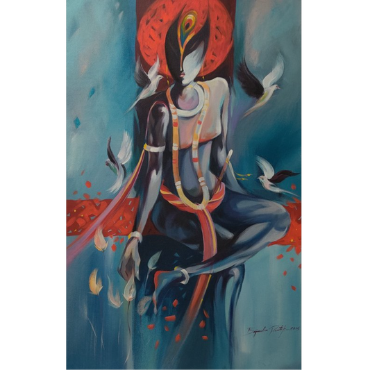 Lord Krishna by Bijendra Pratap