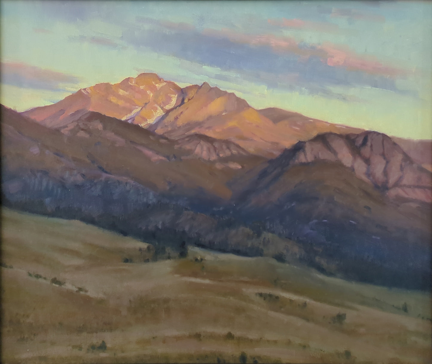 Montana Evening by Chuck Marshall