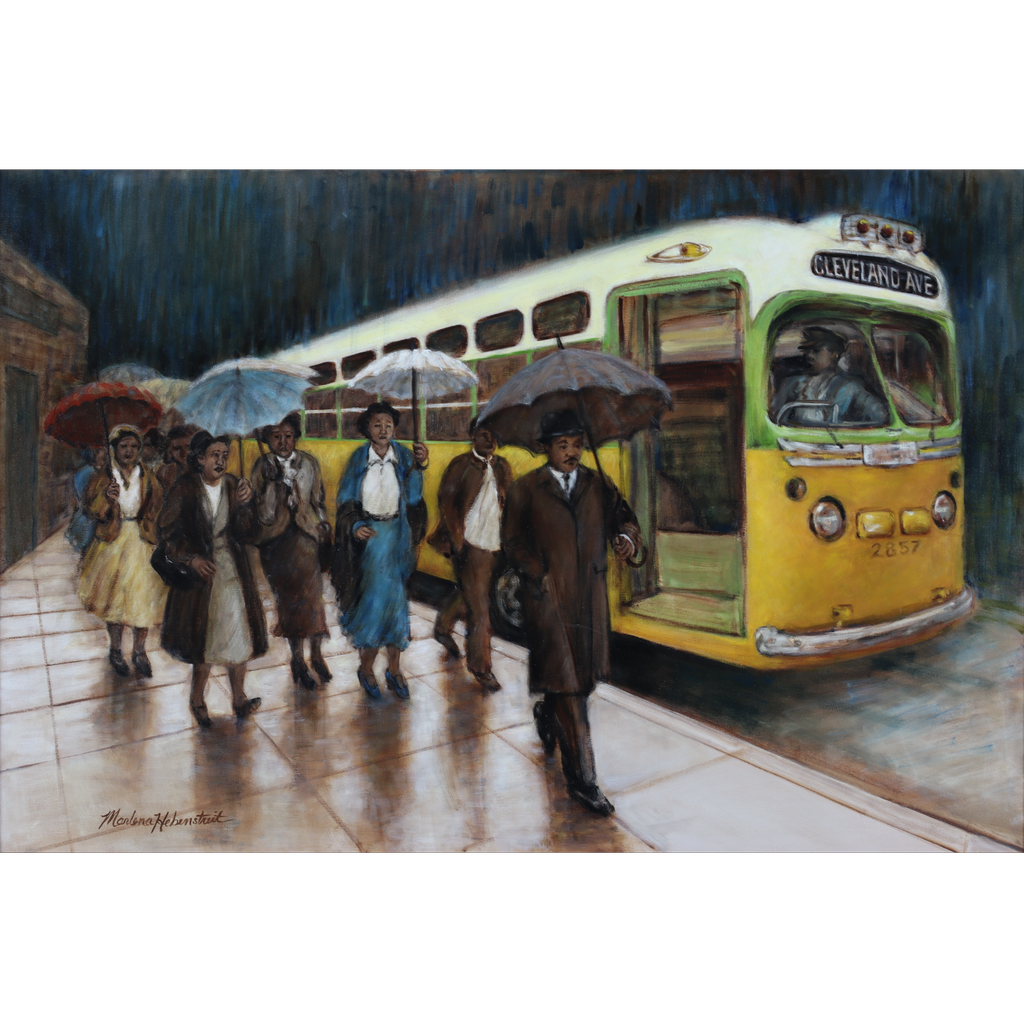 Montgomery Bus Boycott by  Marlena Hebenstreit