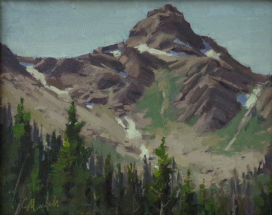 Peak at Porcupine Pass by Chuck Marshall