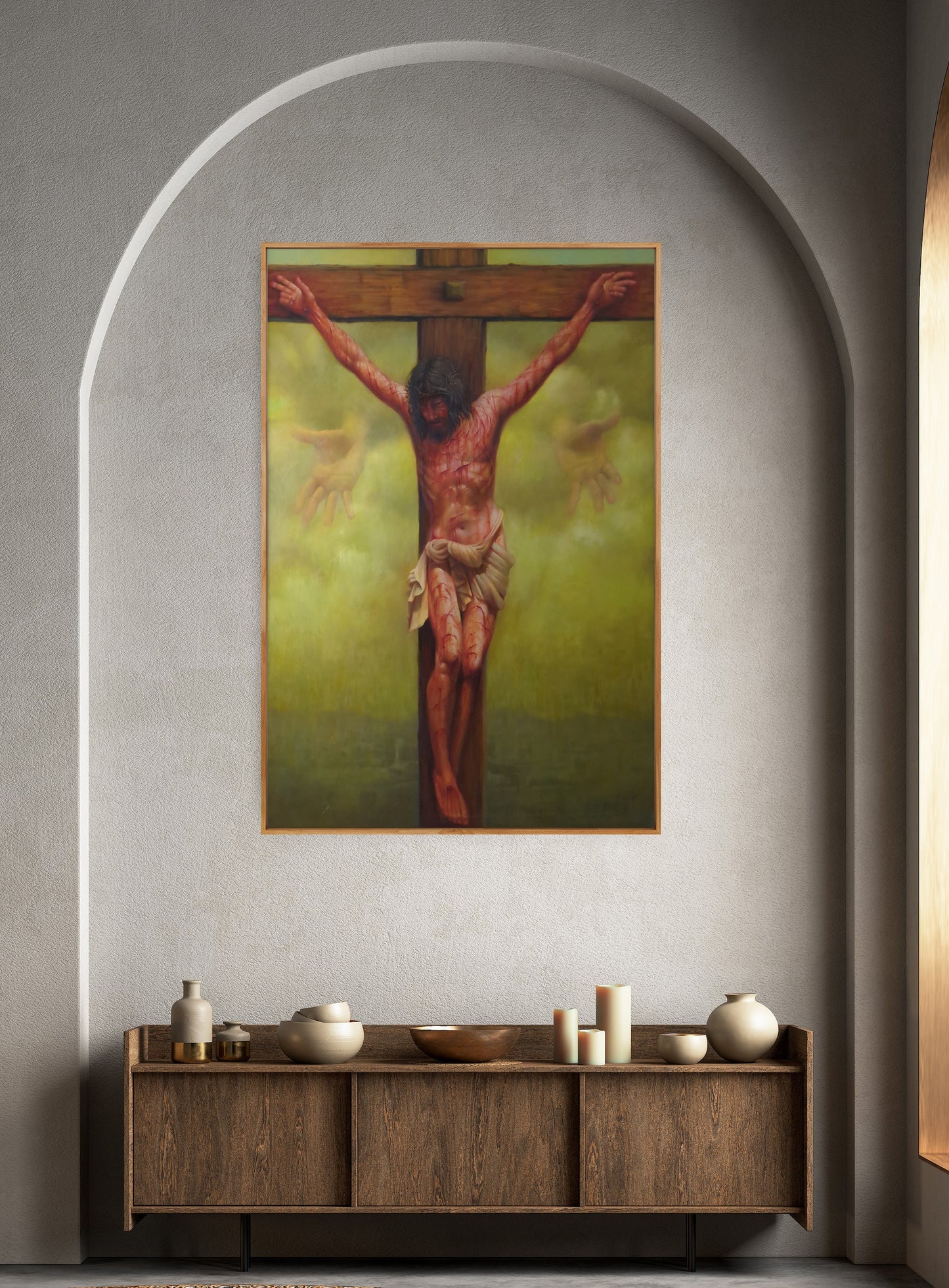 The Crucifixion by Chuck Marshall