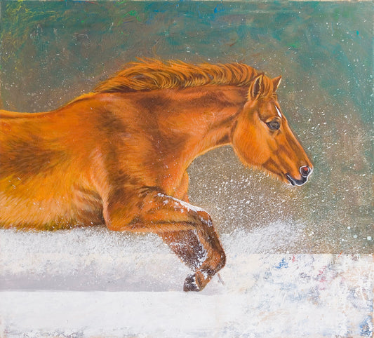 Winter Sprint by Wendy Herrmann