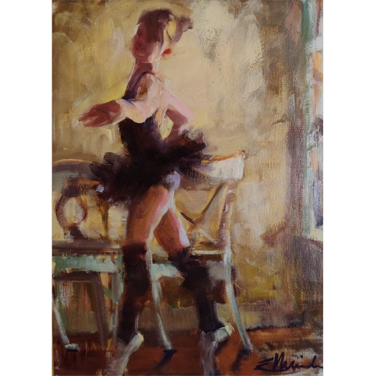 Ballerinas come in all sizes by Melinda Morrison