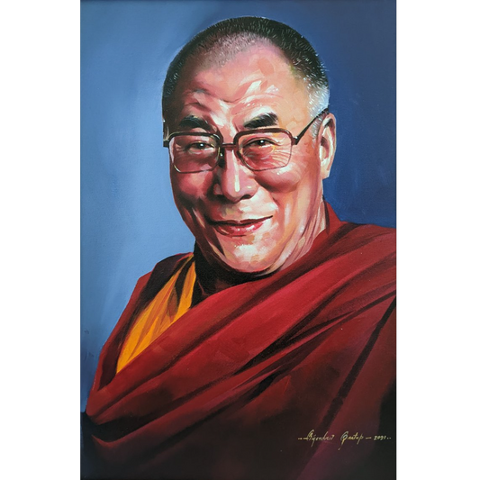 Dalai Lama by Bijendra Pratap