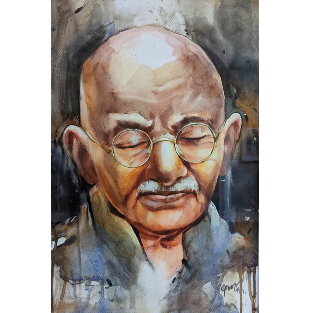 Gandhi by Chandan Pramanik
