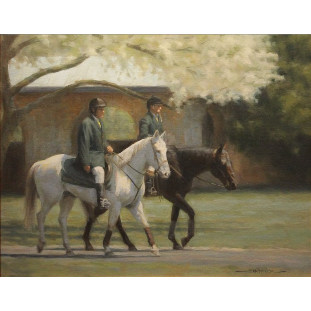 Keeneland Outriders by Jeff Morrow