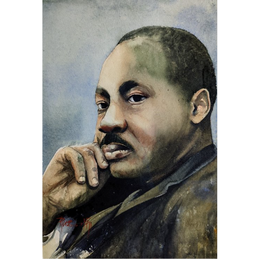 Martin Luther King Jr. by Pintu Sengupta