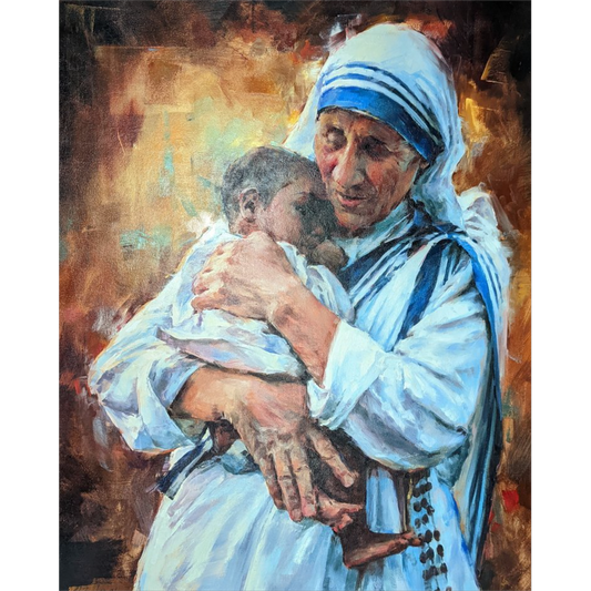 Mother Teresa by Patricia Bellarose