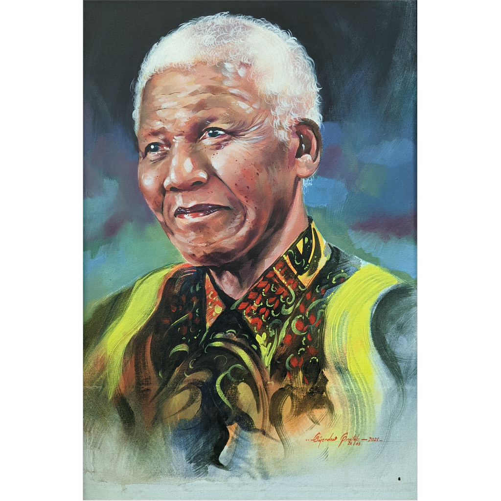 Nelson Mandela by Bijendra Pratap