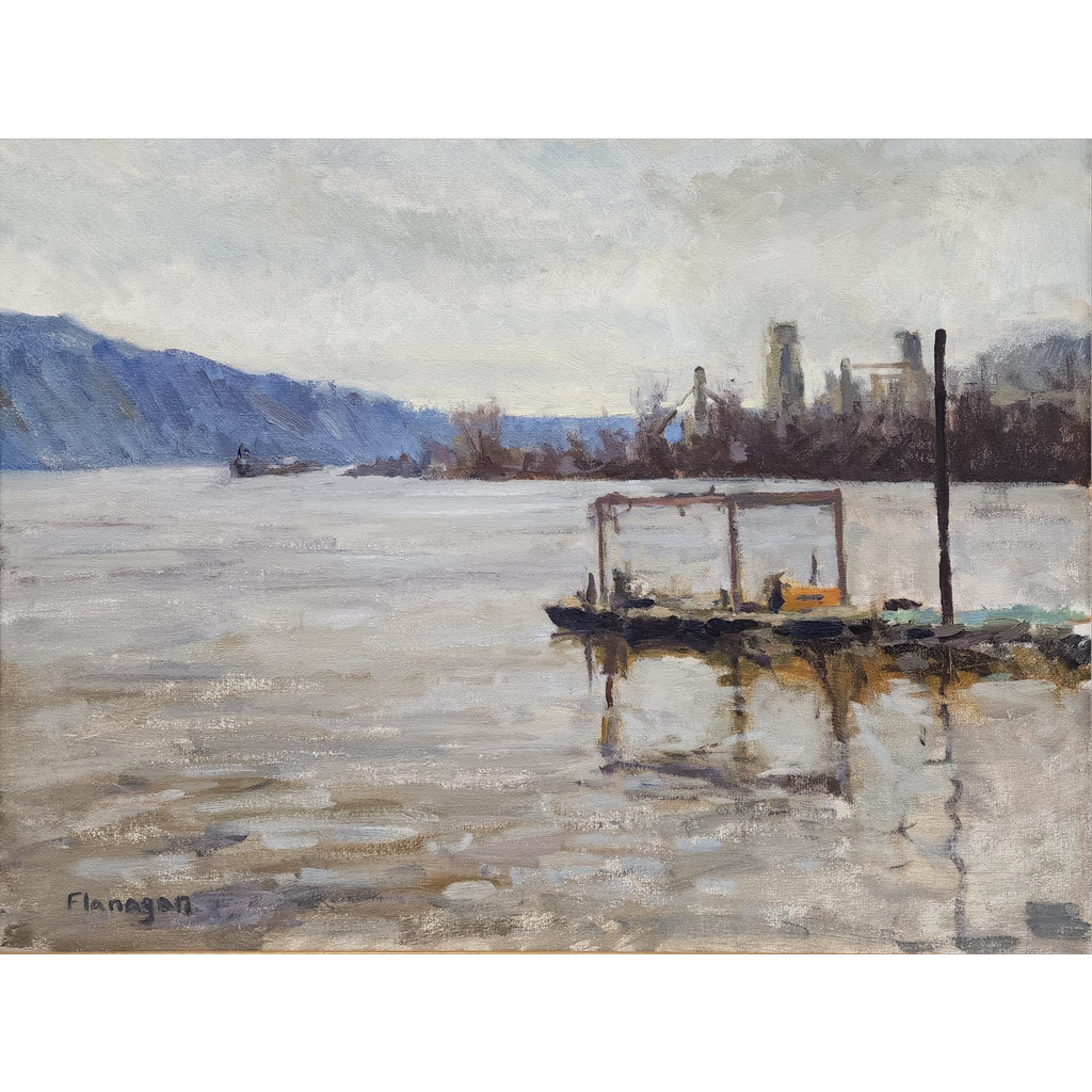 Ohio River Scene by Nate Flanagan