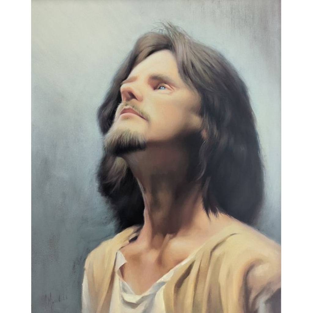 Portrait of Jesus Christ  by Chuck Marshall