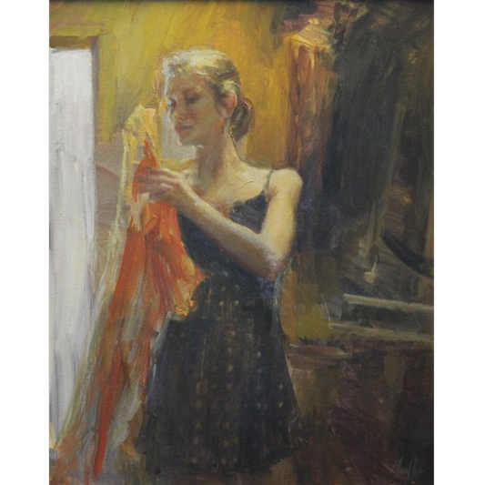The Girl in a Polka Dot Dress by David Mueller