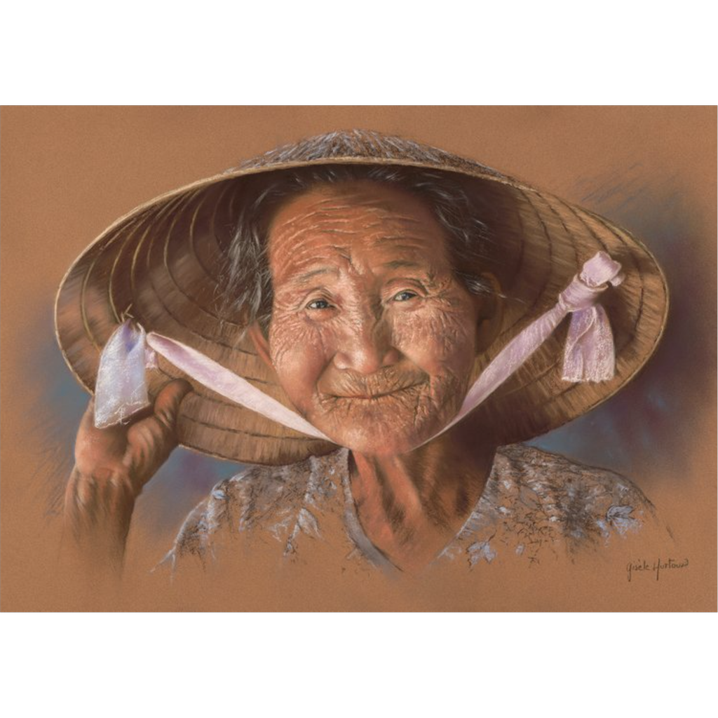 Vietnamese Grandmother by Gisele Hurtaud
