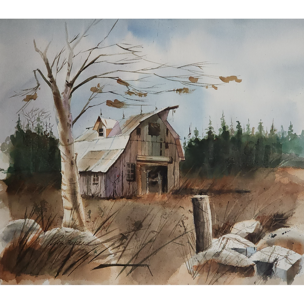 Weathered Barn by Paul Sensbach