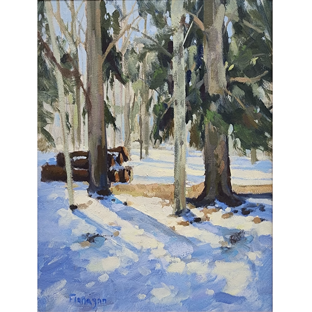 Winter Landscape by Nate Flanagan