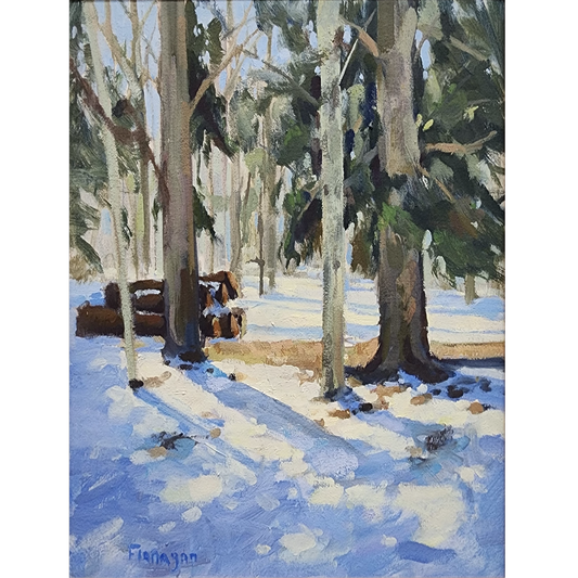 Winter Landscape by Nate Flanagan