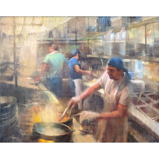 Working Kitchen by Chuck Marshall